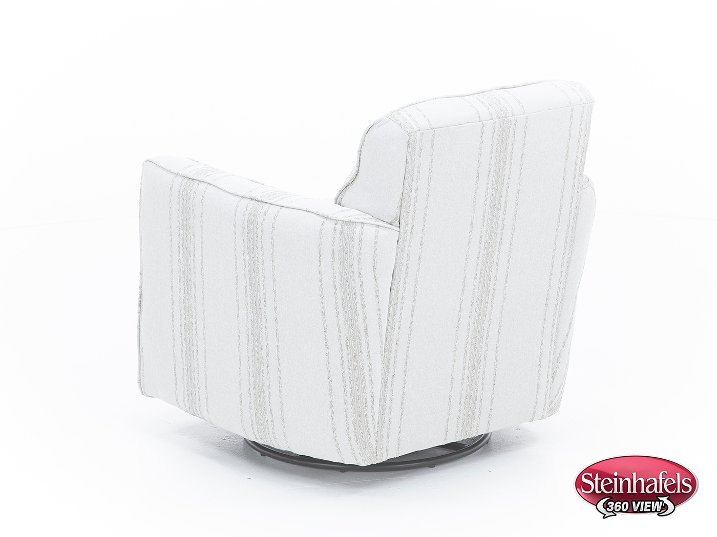 fusn white swivel chair  image z  