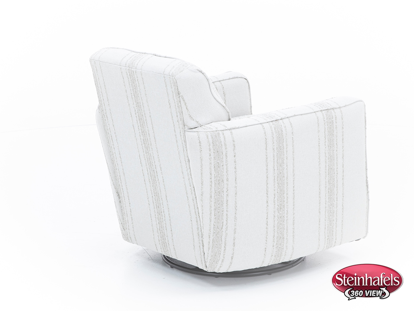 fusn white swivel chair  image z  