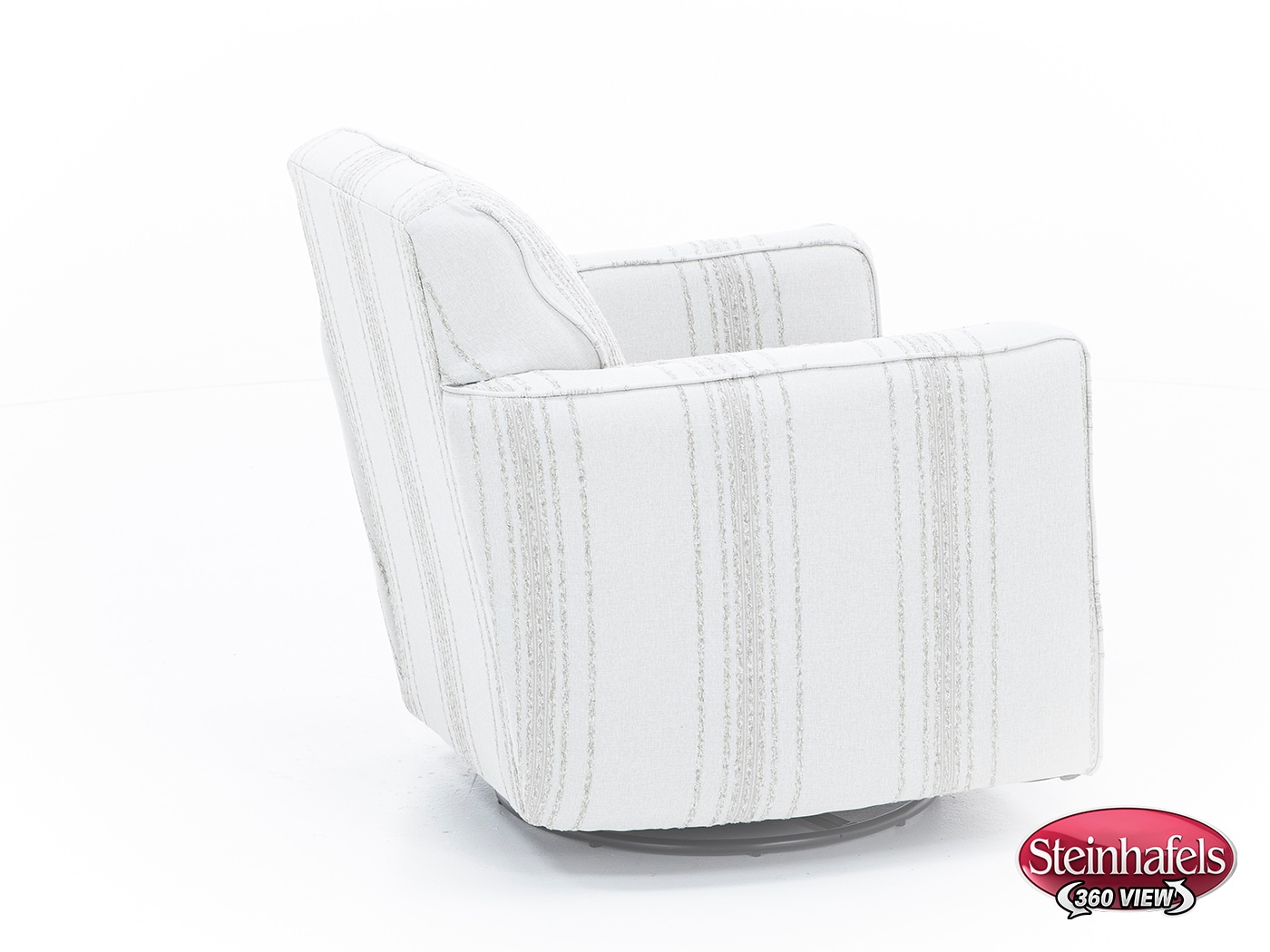 fusn white swivel chair  image z  