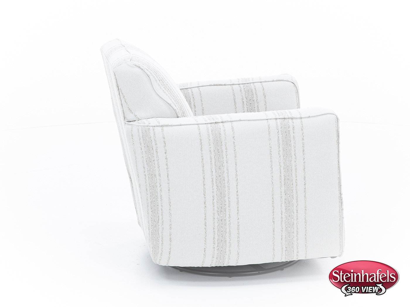 fusn white swivel chair  image z  