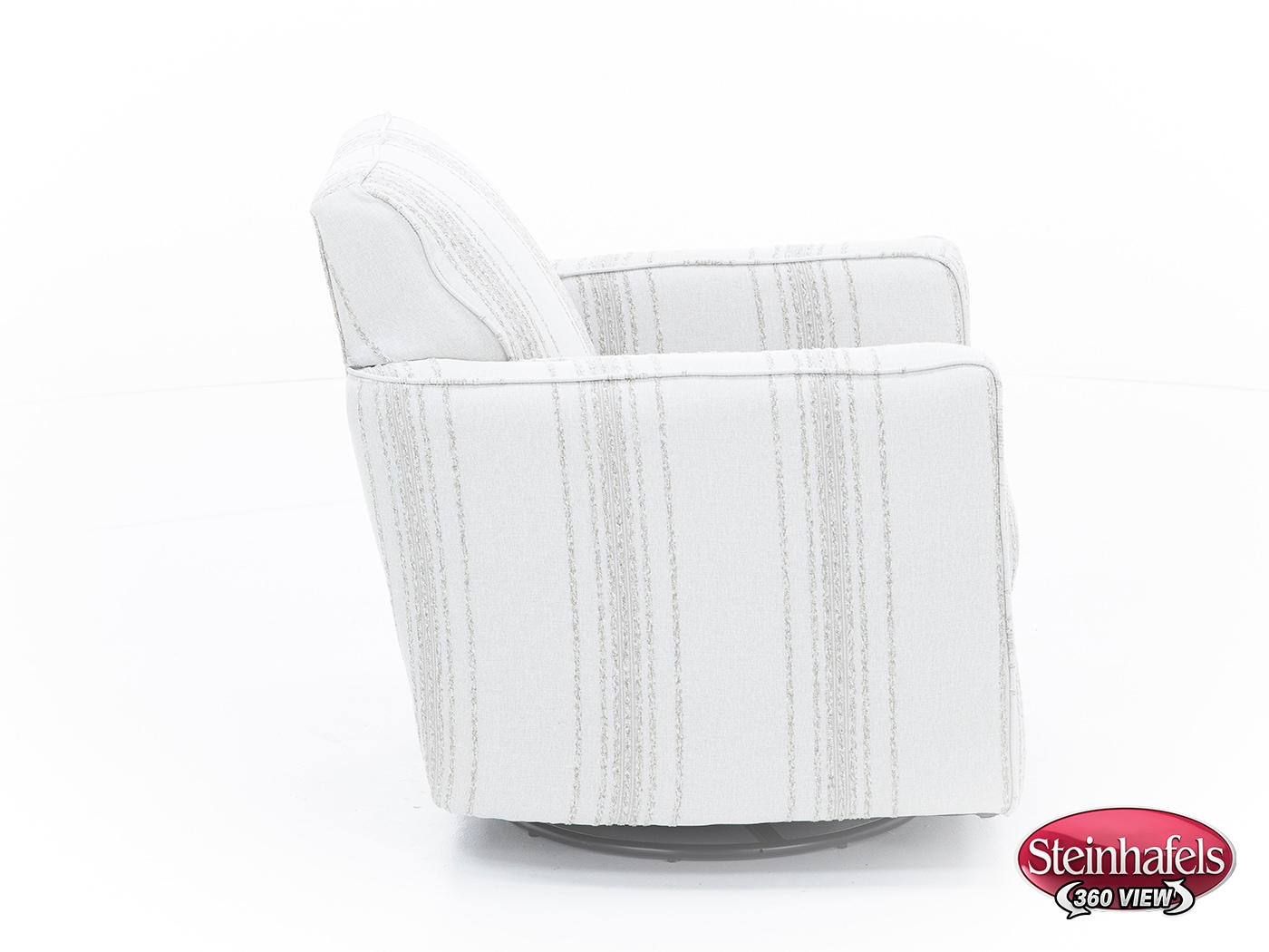 fusn white swivel chair  image z  