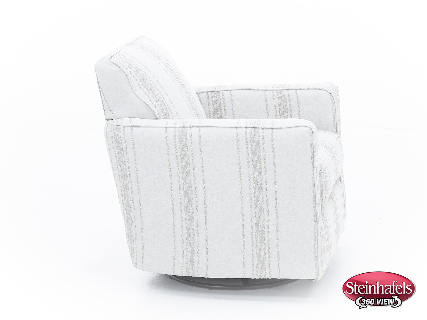 fusn white swivel chair  image z  