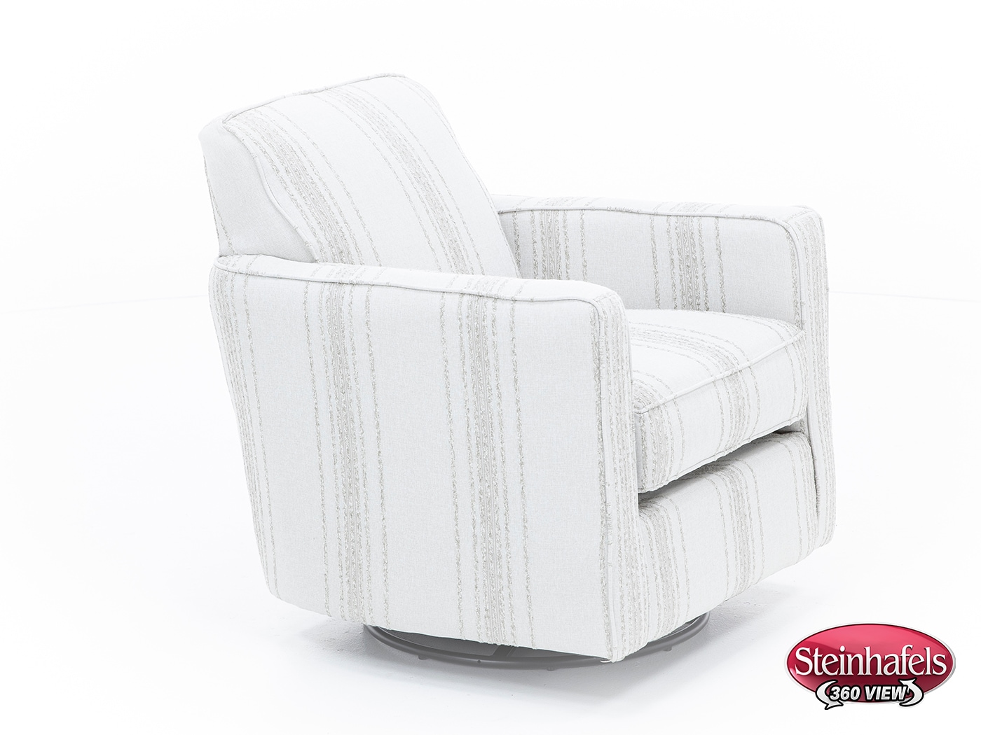 fusn white swivel chair  image z  