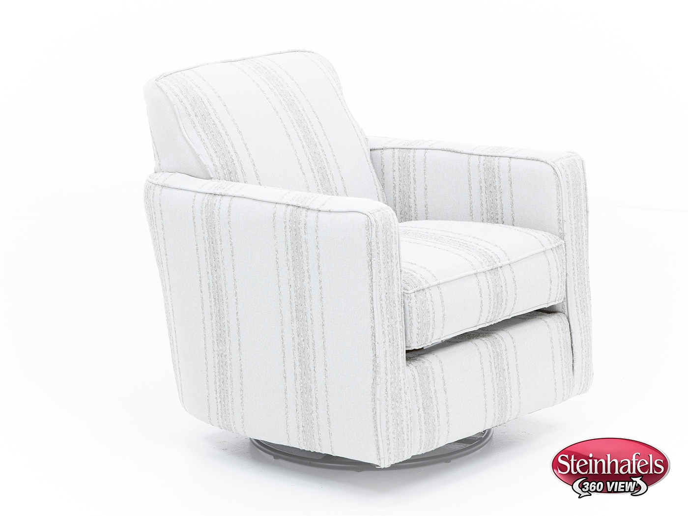 fusn white swivel chair  image z  