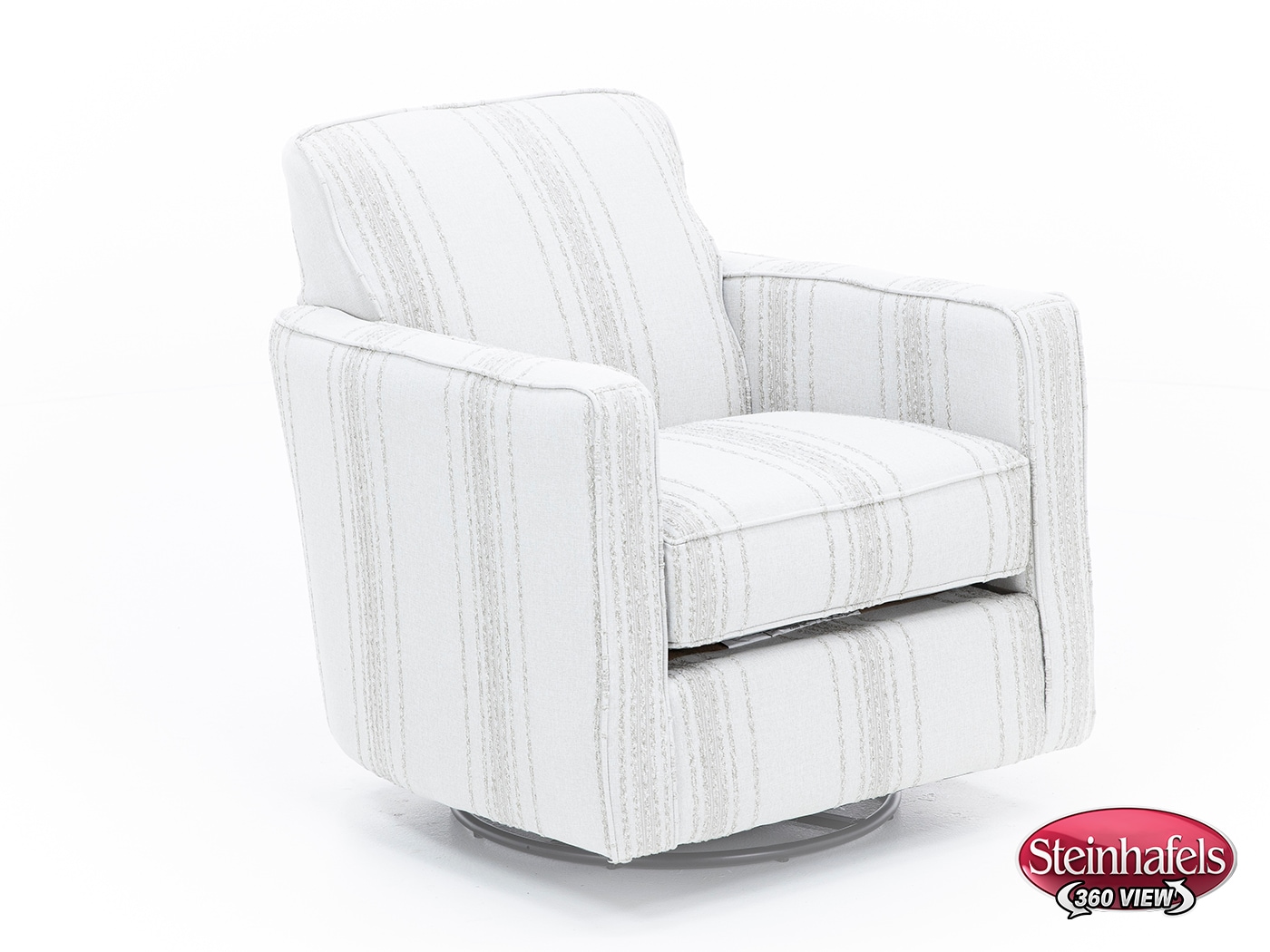 fusn white swivel chair  image z  