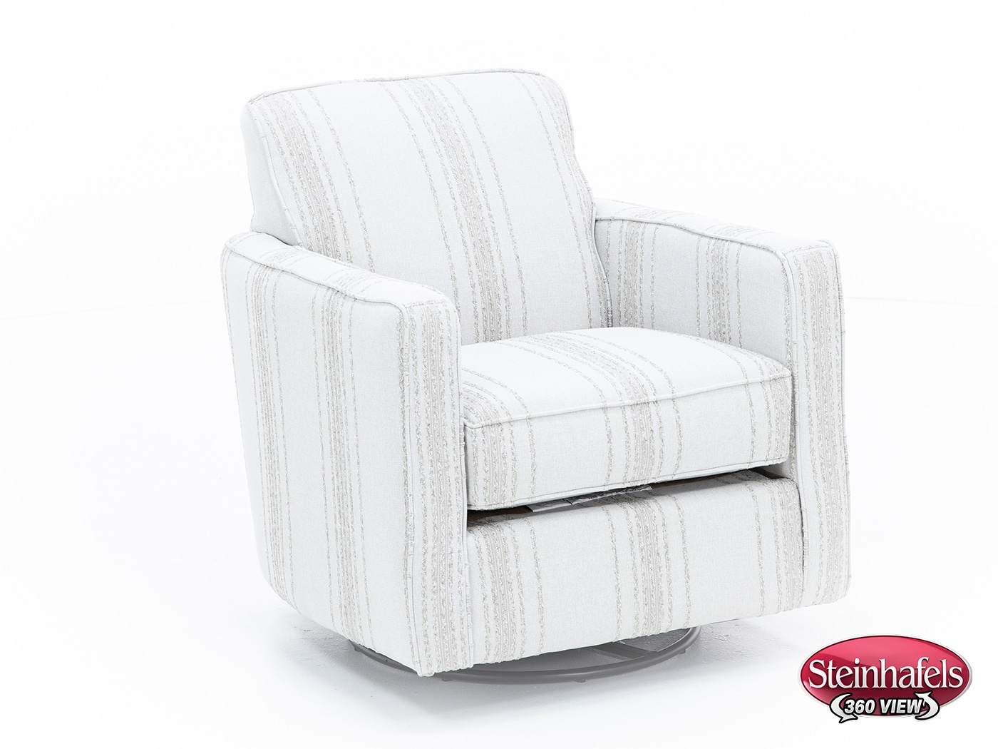 fusn white swivel chair  image z  