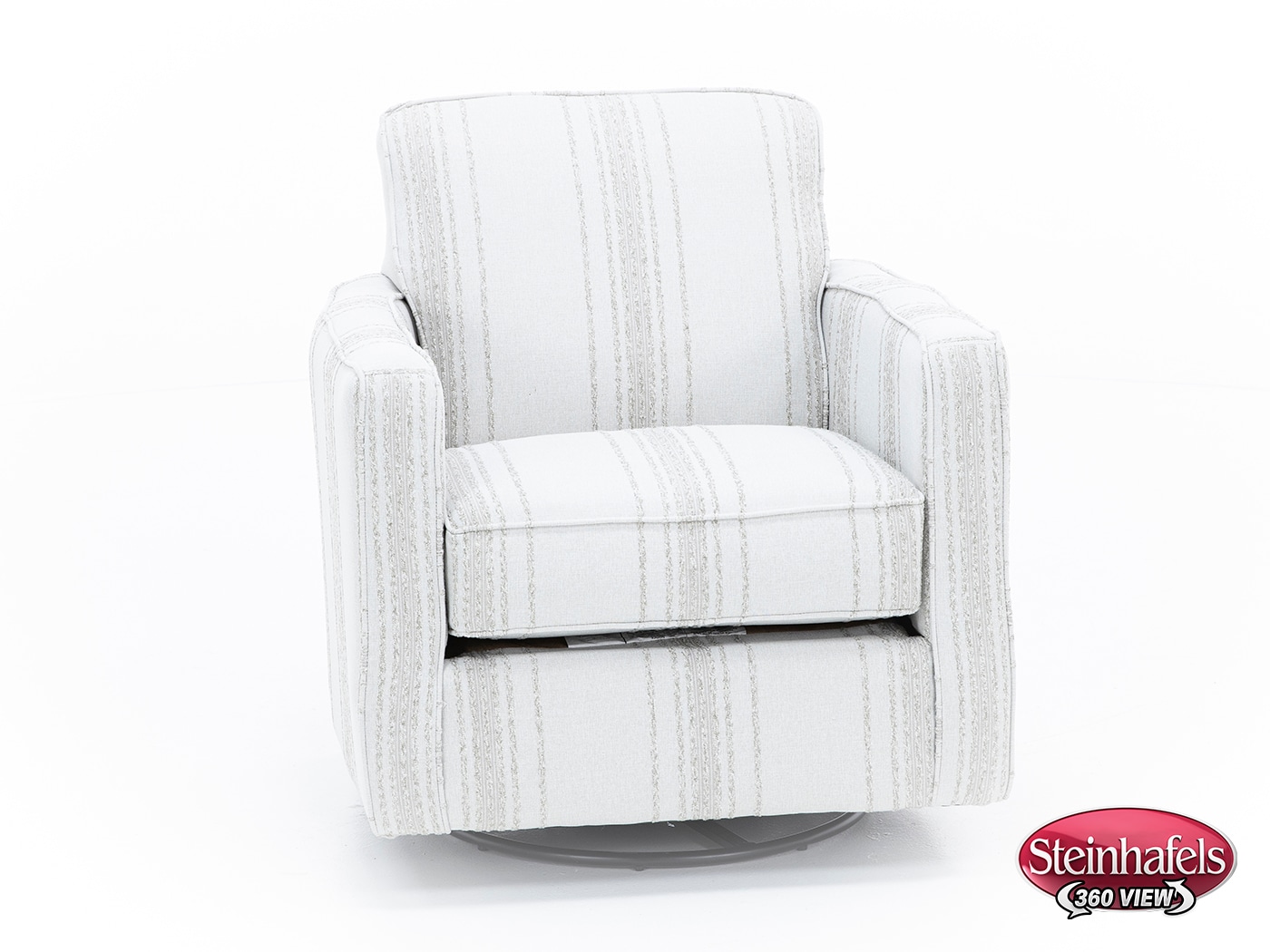 fusn white swivel chair  image z  