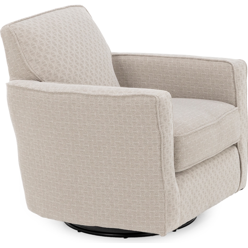 fusn white swivel chair z  