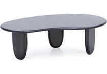 greenington black cocktail table lima  