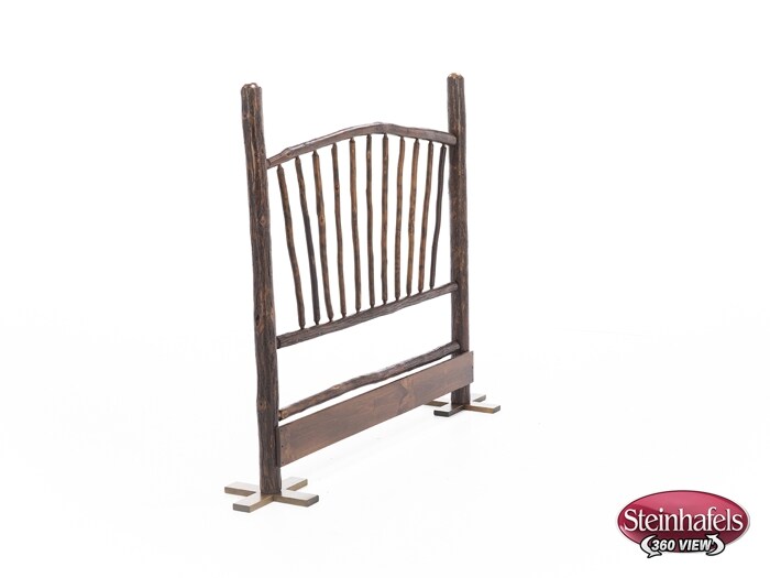 grng brown king bed headboard  image   