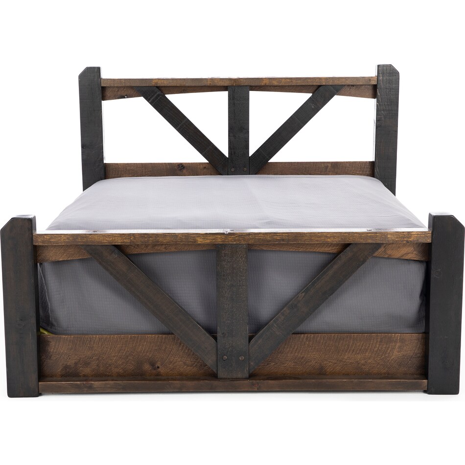 grng brown queen bed package q  