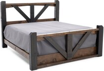 grng brown queen bed package q  