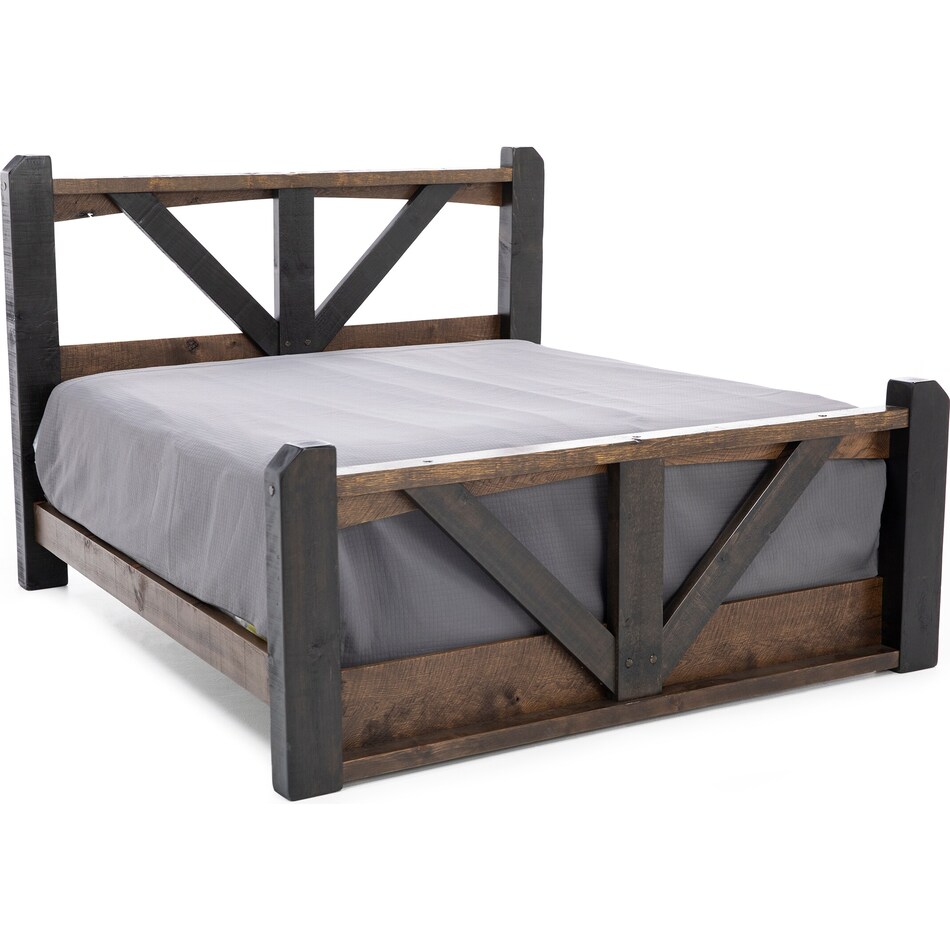 grng brown queen bed package q  