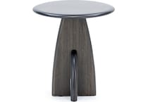 grtn black end table lima  