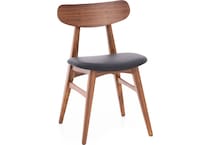 grtn brown inch standard seat height side chair   