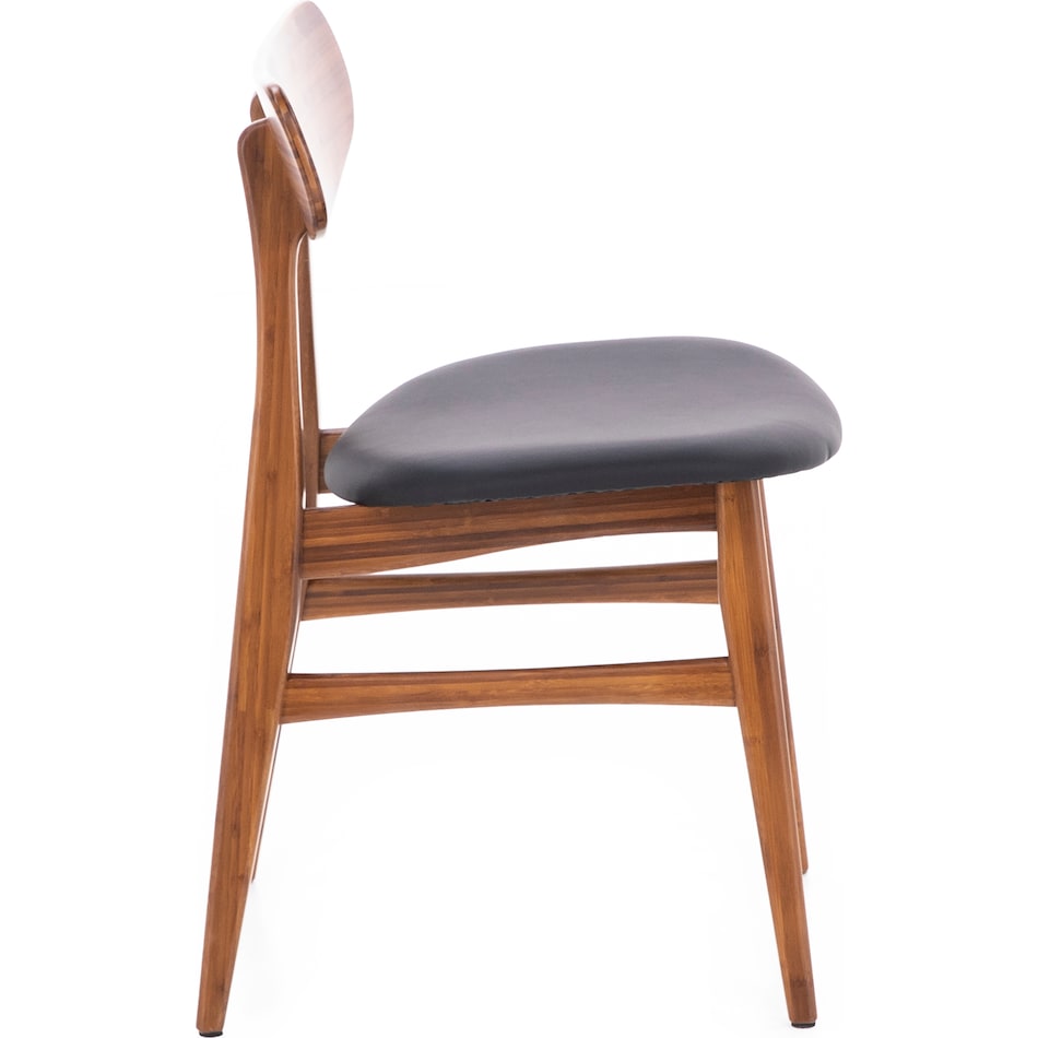 grtn brown inch standard seat height side chair   