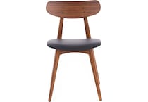 grtn brown inch standard seat height side chair   