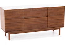 grtn brown buffet server sideboard   