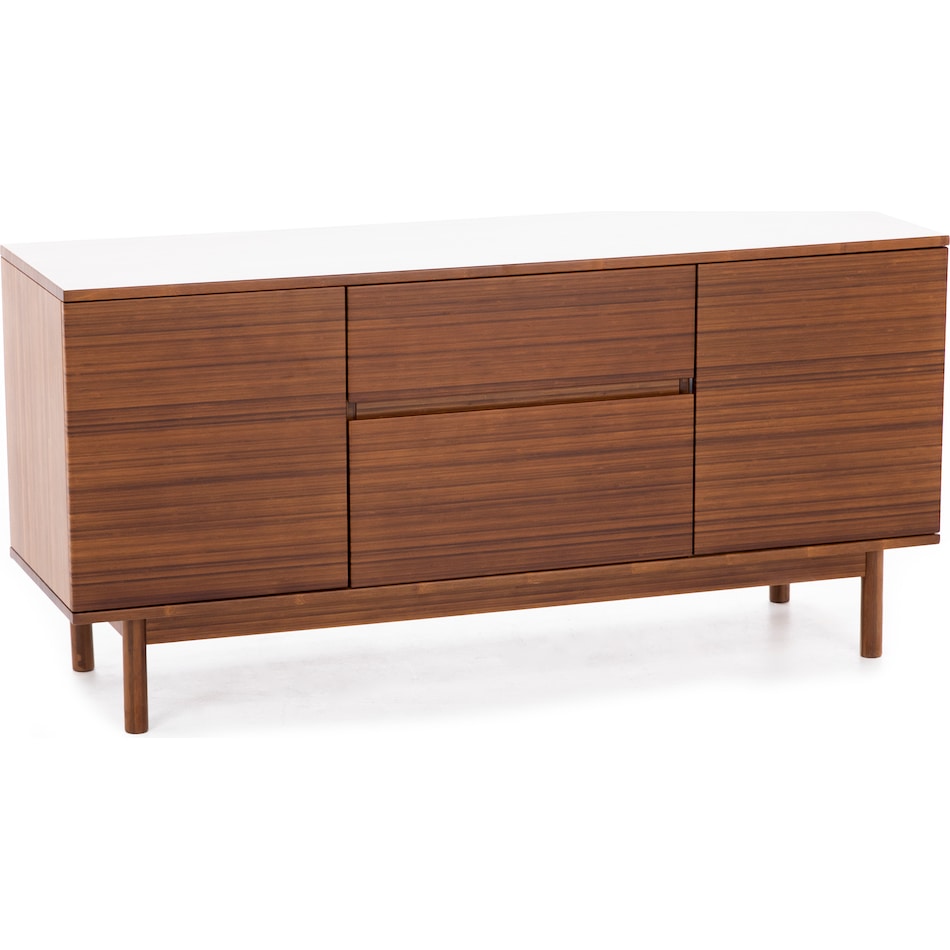 grtn brown buffet server sideboard   
