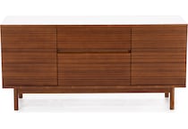 grtn brown buffet server sideboard   