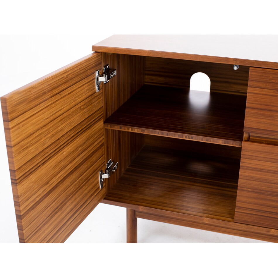 grtn brown buffet server sideboard   