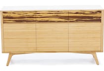 grtn brown buffet server sideboard   