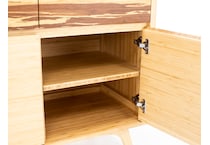 grtn brown buffet server sideboard   