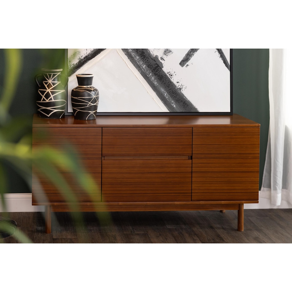 grtn brown buffet server sideboard lifestyle image   