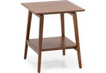 grtn orange end table   
