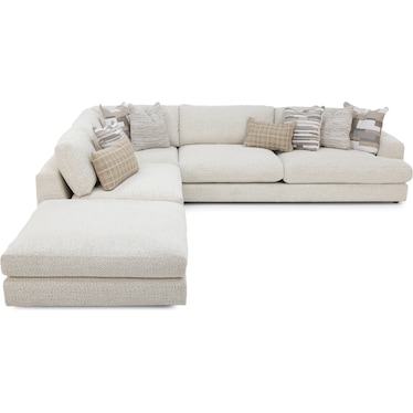 Montecito 3-Pc. Sectional With Ottoman