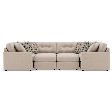 Modular One 10-Pc. Sectional in Stone