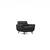 h m richards inc black chair   