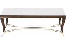 hammary furniture brown cocktail table vanta  