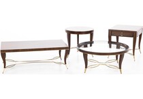 hammary furniture brown cocktail table vanta  