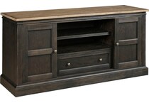 hammary furniture brown console hanco  