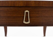 hammary furniture brown end table vanta  