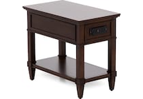 hamy brown chairside table lng  