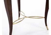 hamy brown chairside table vanta  