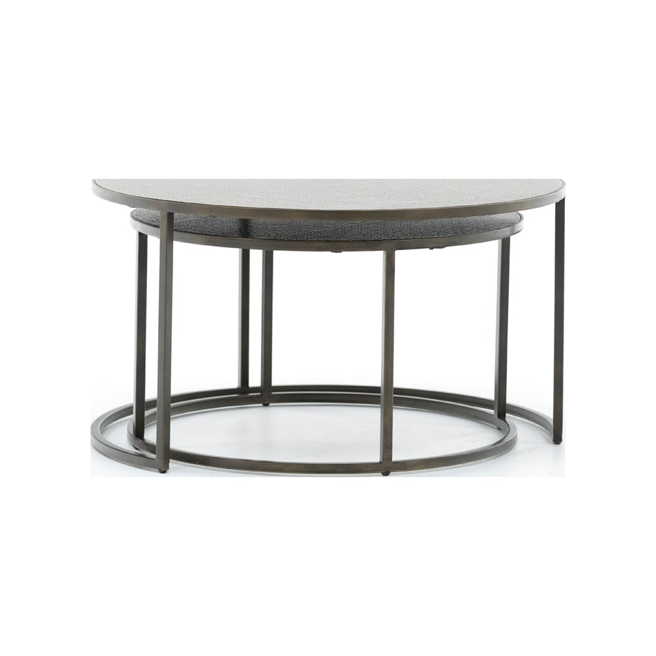 hamy brown cocktail table   