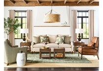 hamy brown cocktail table nic  