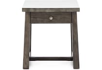 hamy brown end table torre  