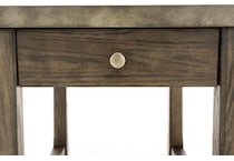 hamy brown end table torre  