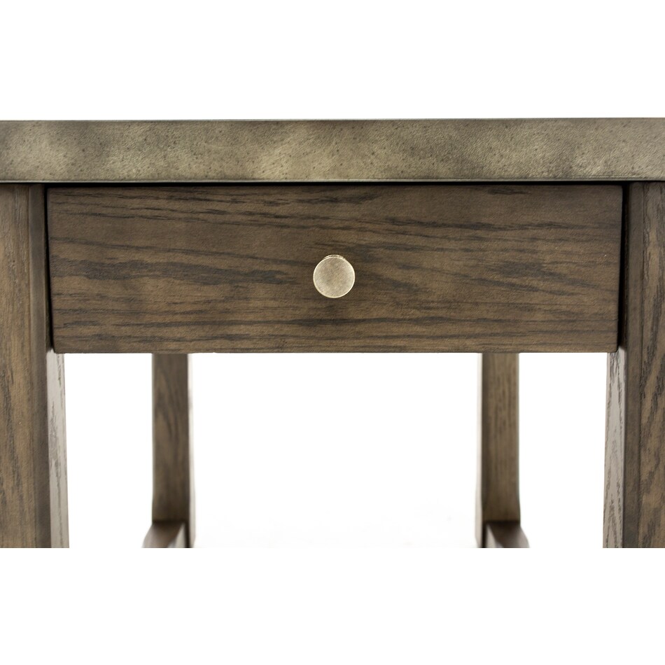 hamy brown end table torre  