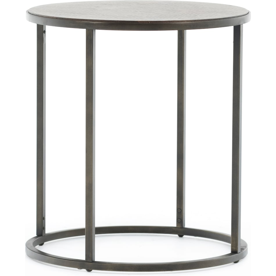 hamy brown end table   