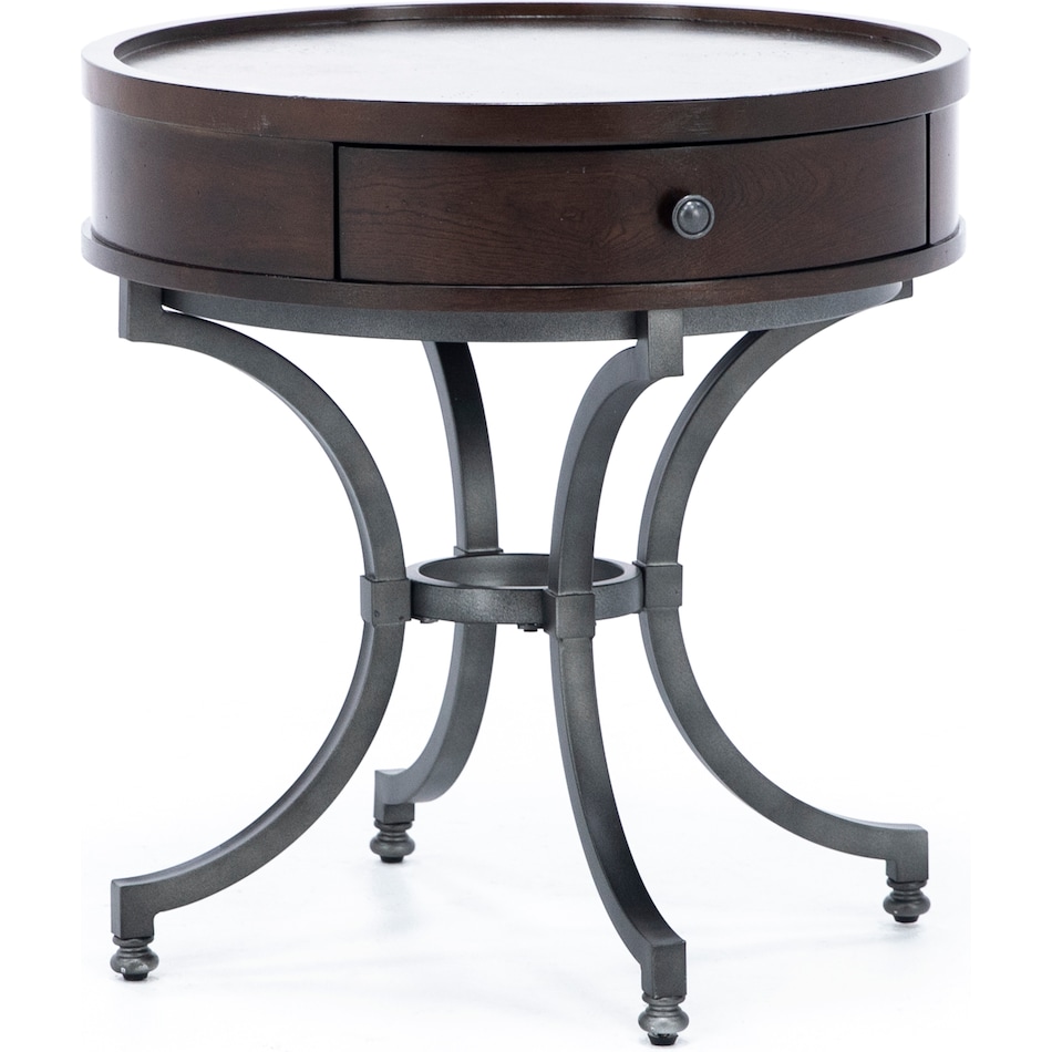 hamy brown end table   