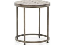 hamy brown end table   