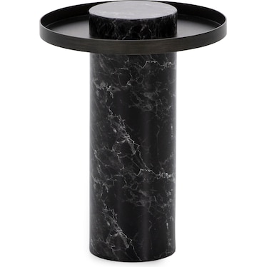 A La Carte Tall Stone End Table
