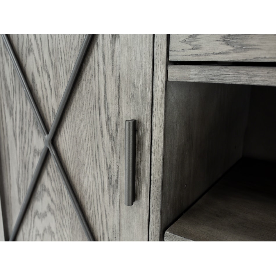 hamy grey console weste  