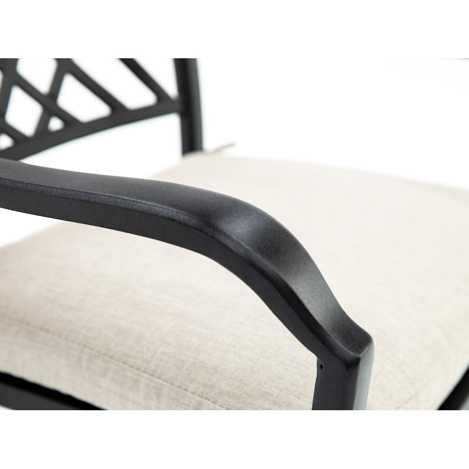 hanamint corporation brown standard height arm chair   