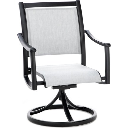 Startford Sling Swivel Rocker Chair